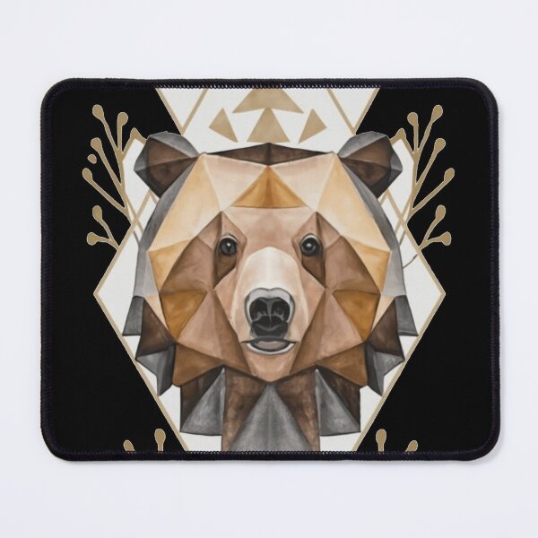Item preview, Geometric Bear designed and sold by Elpico11.