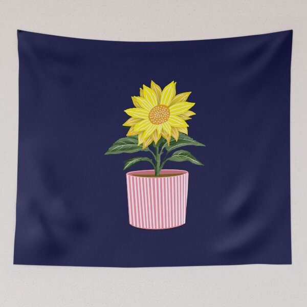 Item preview, Sunflower in a pot designed and sold by Ninaeva.