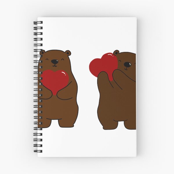 Item preview, Bears with hearts Valentines stickers designed and sold by ruelia.
