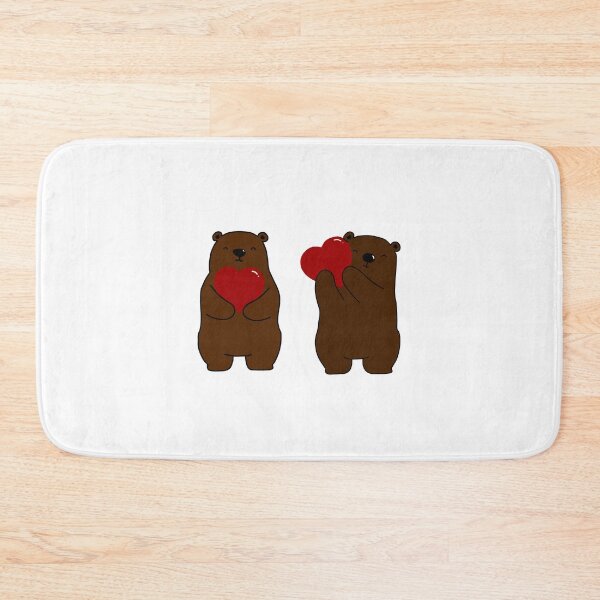 Item preview, Bears with hearts Valentines stickers designed and sold by ruelia.