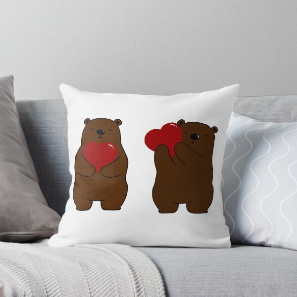 Item preview, Bears with hearts Valentines stickers designed and sold by ruelia.