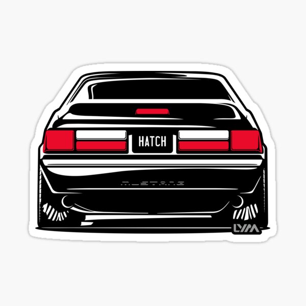 Item preview, Foxbody Ford Mustang LX Hatch 5.0 designed and sold by leaveyourmark.