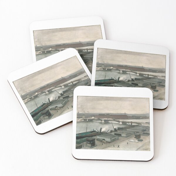 Item preview, Tea Quays at Rouen| The Quays at Rouen   Albert Marquet  designed and sold by TeeARTHY.