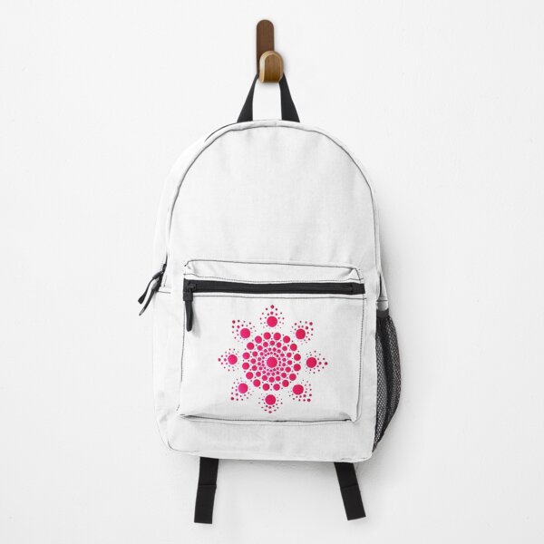 Item preview, Pink Dot Mandala Flower designed and sold by Cardiff Creative.