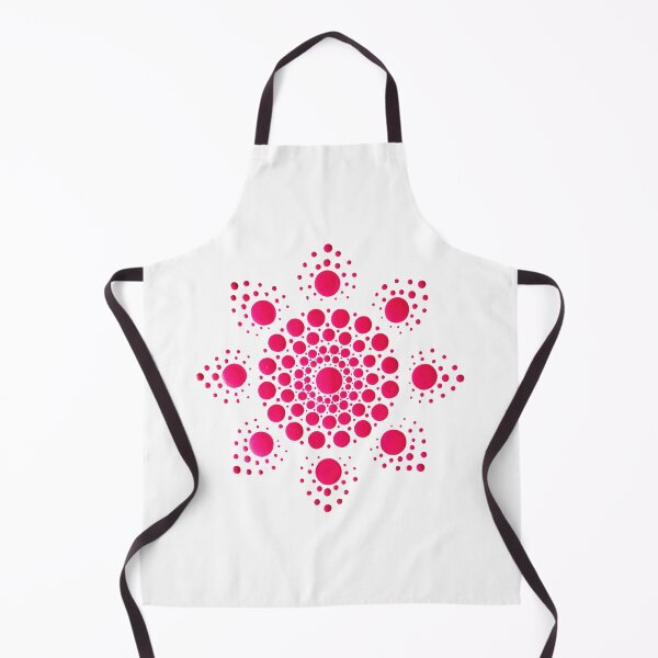 Item preview, Pink Dot Mandala Flower designed and sold by Cardiff Creative.