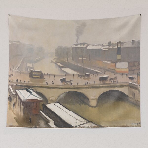 Item preview, View of the Pont Saint-Michel in Paris (1912) Albert Marquet  designed and sold by TeeARTHY.