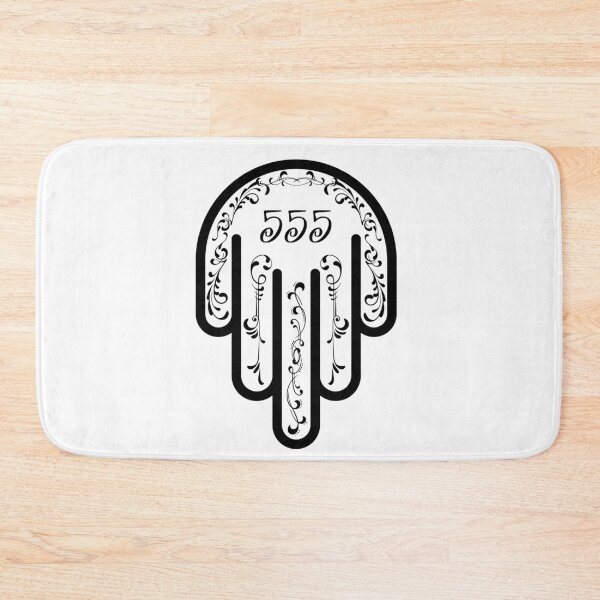 Item preview, 555 Angel Number Hamsa hand designed and sold by hamsasoul.