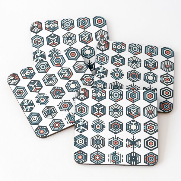 Item preview, Hexagon pattern design designed and sold by perfect-radius.