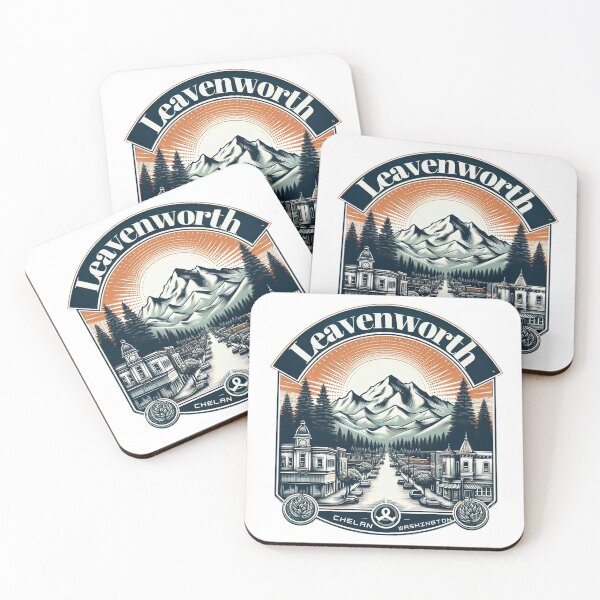 Item preview, Leavenworth: Discover the Charming Bavarian Architecture designed and sold by Digital Dreams Arts.