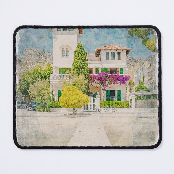 Item preview, Puerto Pollensa Mallorca Watercolour Effect designed and sold by GG WALL ART.
