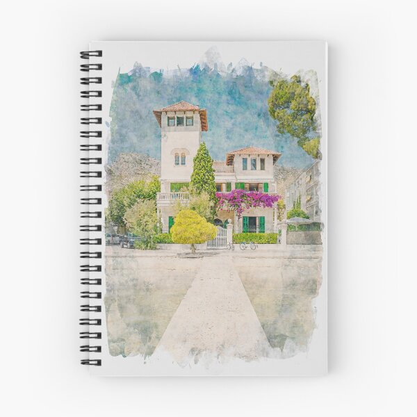 Item preview, Puerto Pollensa Mallorca Watercolour Effect designed and sold by GG WALL ART.