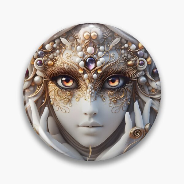 Item preview, Porcelain Mask Wall Art  designed and sold by ki-mer-a.