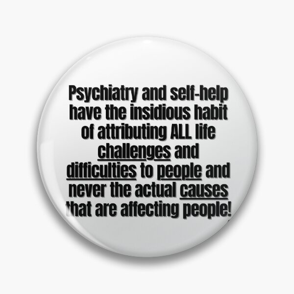 Item preview, Psychiatry and self-help have the insidious habit of attributing ALL life challenges and difficulties to people designed and sold by Finds.