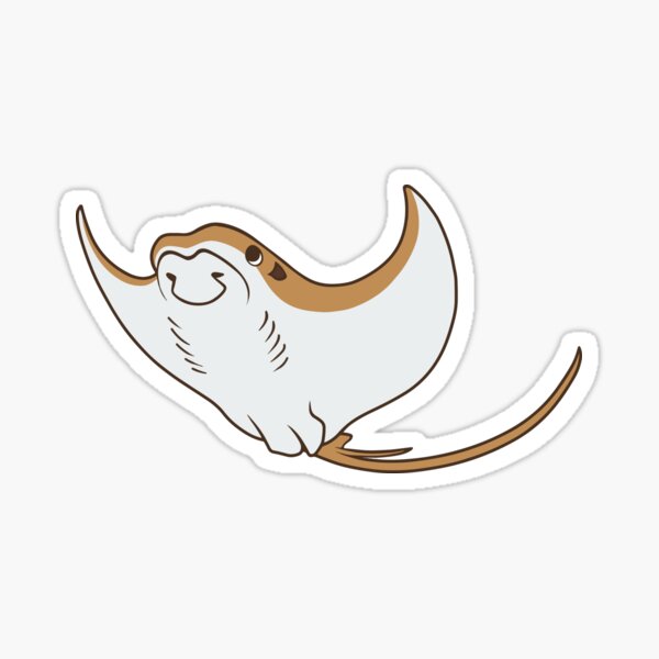 Cownose ray Sticker