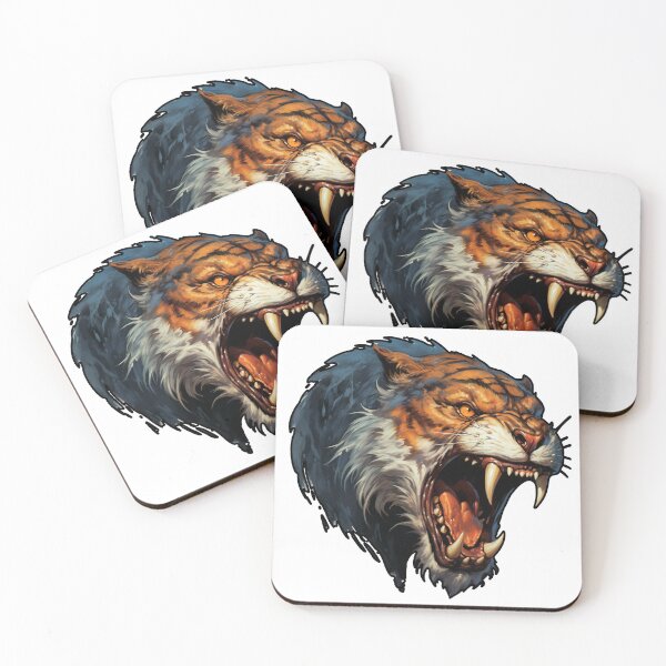 Item preview, Primal Hunters: Saber-Toothed Tiger Three designed and sold by Mind-Boggle.