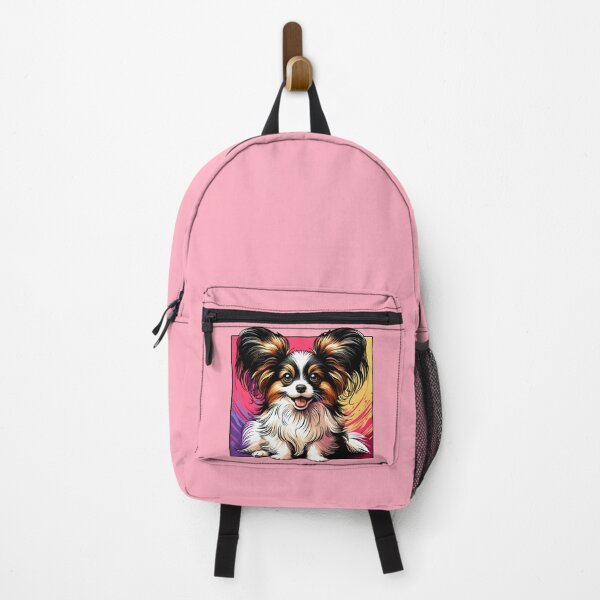 Item preview, Vibrant cute Papillon Dog Art | Colorful dog Illustration designed and sold by Unitepeople.