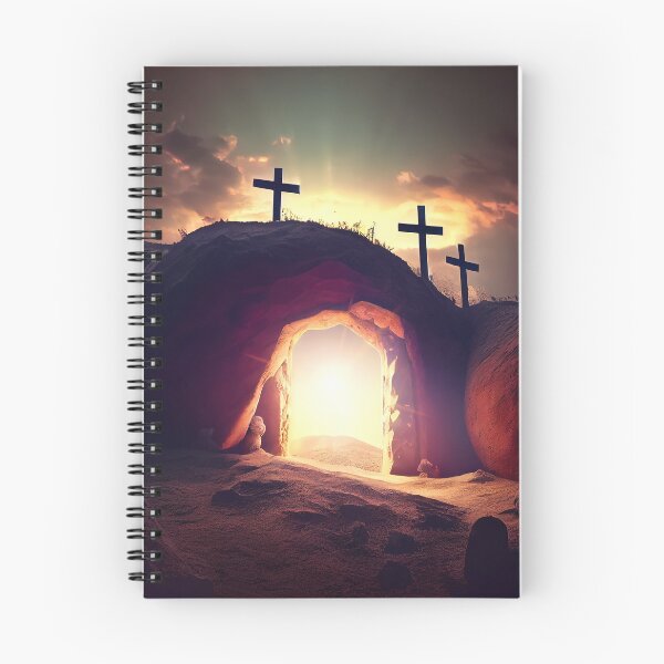 Item preview, Easter - Open Tomb with Three Crosses designed and sold by BudBrown.