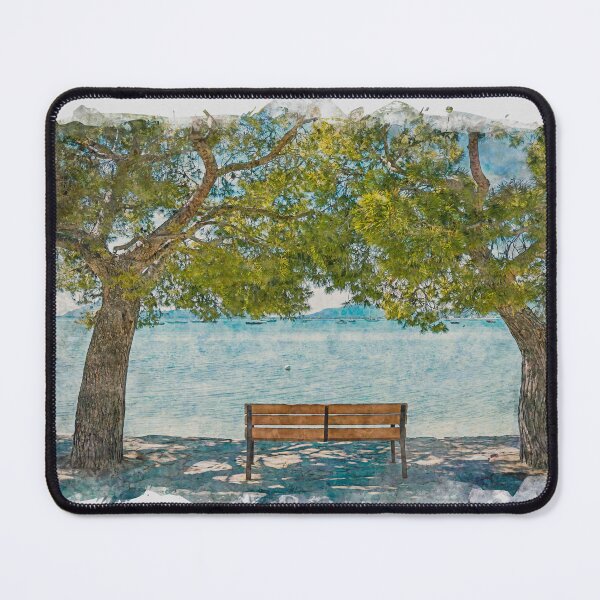 Item preview, Puerto Pollensa Mallorca Watercolour Effect designed and sold by GG WALL ART.