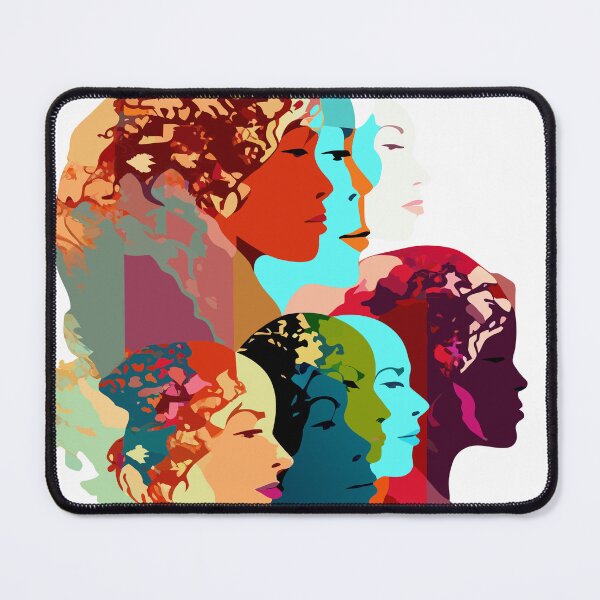 Item preview, Femininity: Colored Silhouettes in Romantic Digital Painting designed and sold by Rosa Elena Albornoz Mendez.