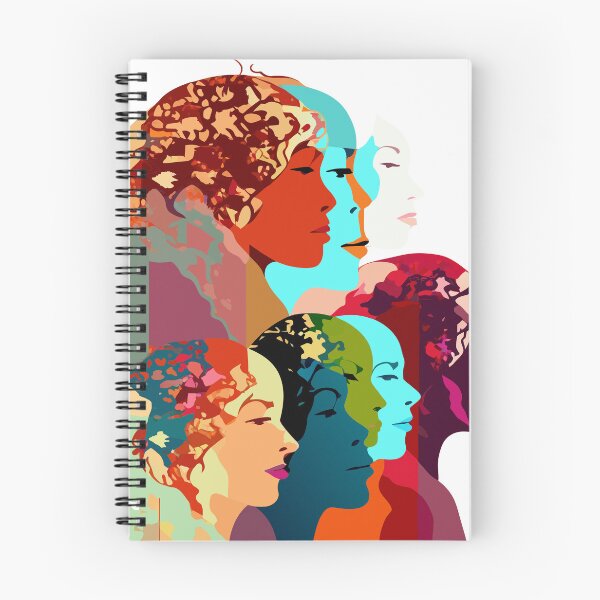 Item preview, Femininity: Colored Silhouettes in Romantic Digital Painting designed and sold by Rosa Elena Albornoz Mendez.