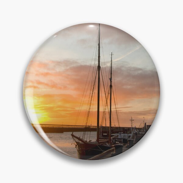 Item preview, January sunrise on the River Blyth - Portrait designed and sold by Violaman.