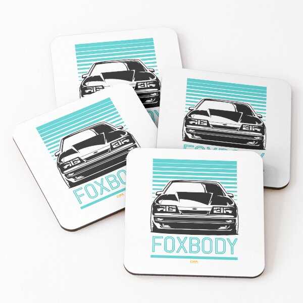 Item preview, Foxbody Ford Mustang Four Eye Retro designed and sold by leaveyourmark.