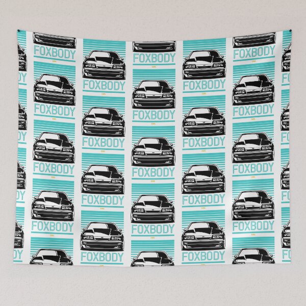 Item preview, Foxbody Ford Mustang Four Eye Retro designed and sold by leaveyourmark.