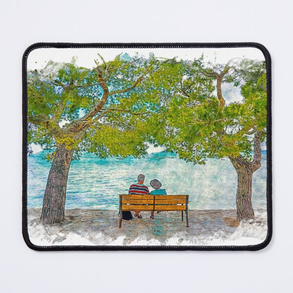 Item preview, Puerto Pollensa Mallorca Watercolour Effect designed and sold by GG WALL ART.