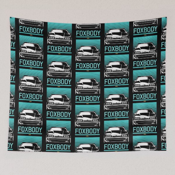 Item preview, Foxbody Ford Mustang Four Eye Retro designed and sold by leaveyourmark.