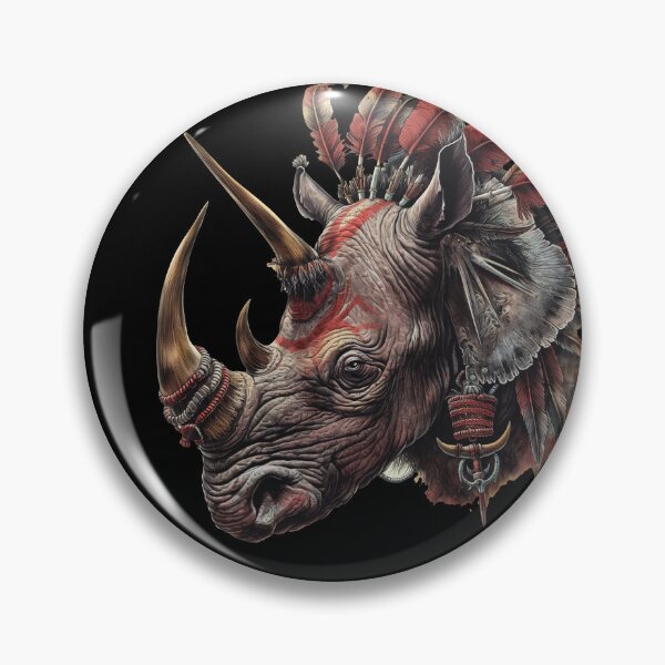 Item preview, Primal Hunters: Rhino Chieftan designed and sold by Mind-Boggle.