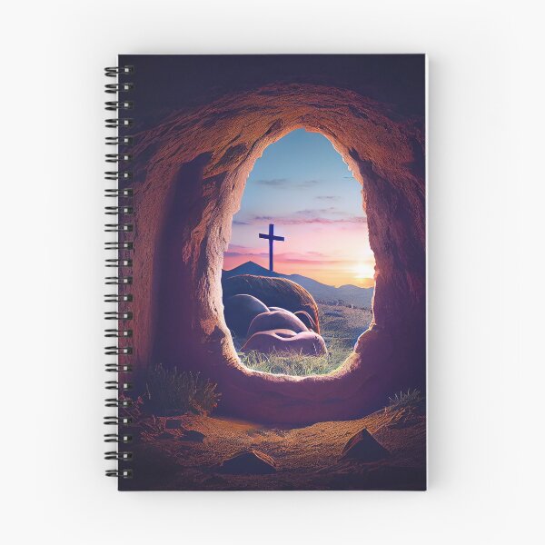 Item preview, Easter - Open Tomb with a single Cross designed and sold by BudBrown.