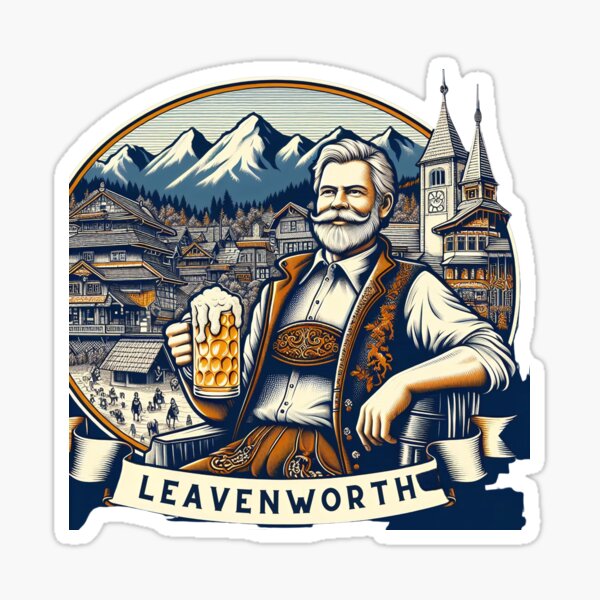 Leavenworth: Explore Art and Culture Sticker