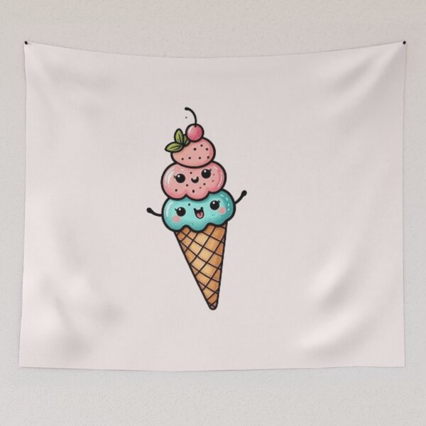 Item preview, Cute ice cream  designed and sold by Culmika.
