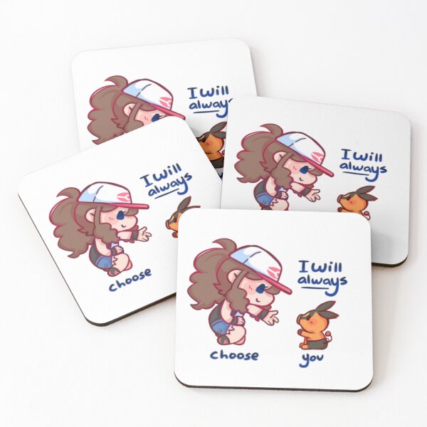Item preview, I will always choose you | Unova fire starter female Hilda designed and sold by Mystic-Warriors.