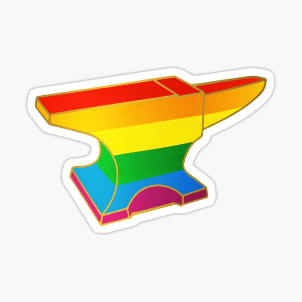 Item preview, Rainbow Anvil designed and sold by Number3Pencils.