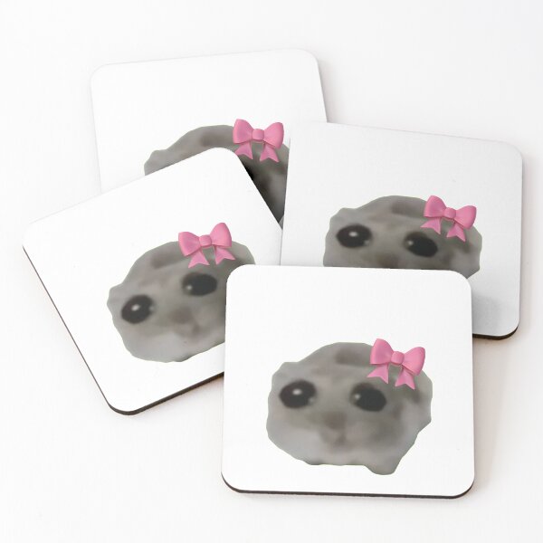 Item preview, funny i'm just a girl meme hamster sad trend designed and sold by NovaCarter.