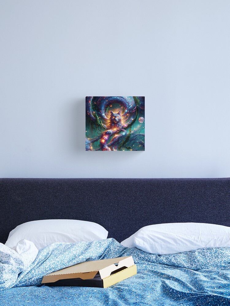 Thumbnail 1 of 3, Canvas Print, Ayahuasca Dreamer designed and sold by thomasdatt.