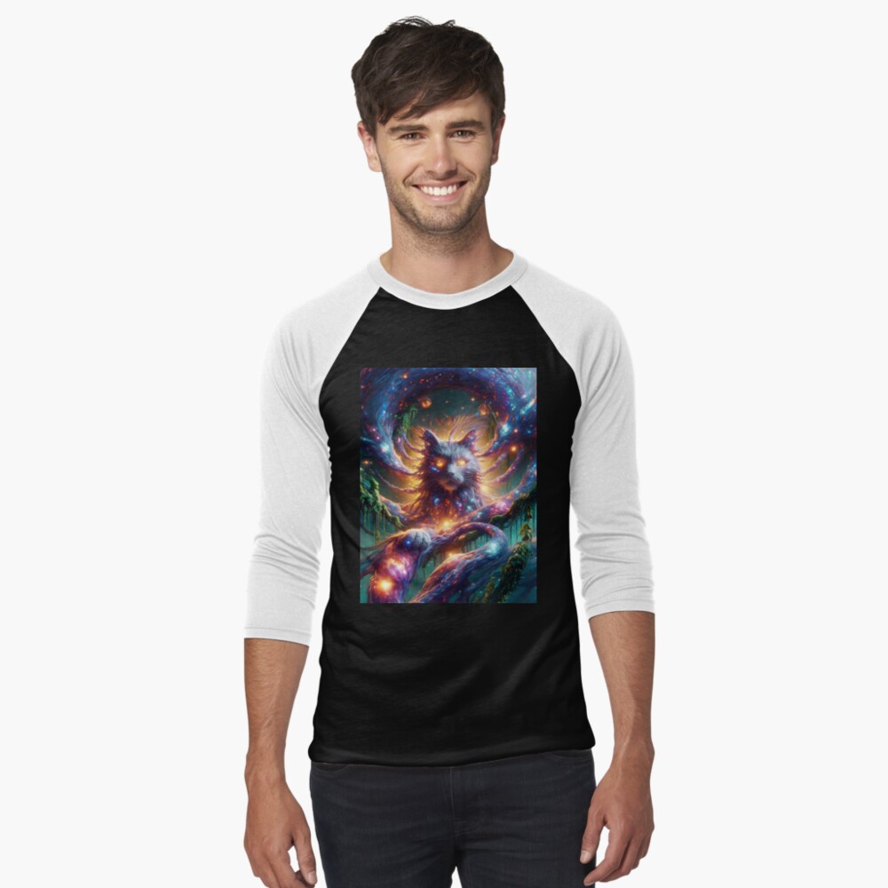 Item preview, Baseball ¾ Sleeve T-Shirt designed and sold by thomasdatt.
