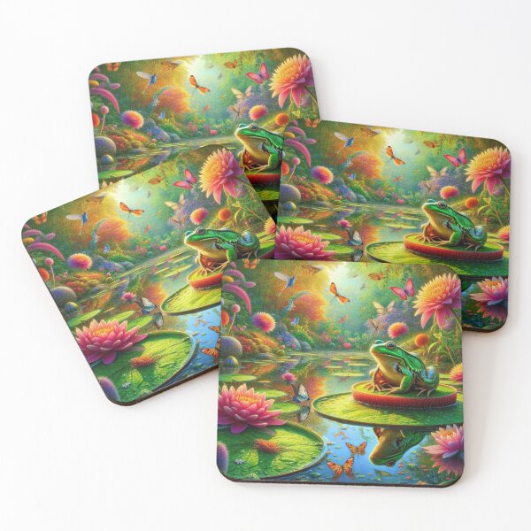 Item preview, Croaking Serenade - Frog's Evening Song designed and sold by ProgressMagnet.