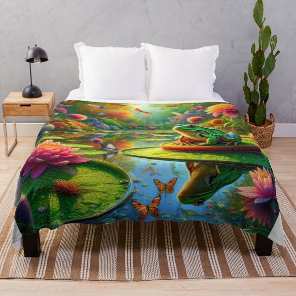 Item preview, Croaking Serenade - Frog's Evening Song designed and sold by ProgressMagnet.