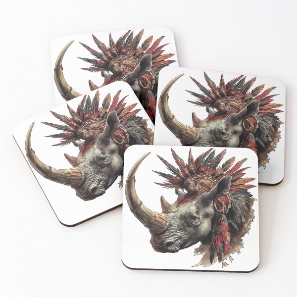 Item preview, Primal Hunters: Rhino Shaman designed and sold by Mind-Boggle.