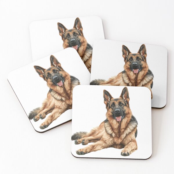 Item preview, German Shepherd Dog Breed Laying designed and sold by lambandoak.