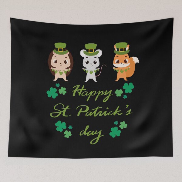 Item preview, St. Patrick's Day - Cute Animals designed and sold by Weknes.