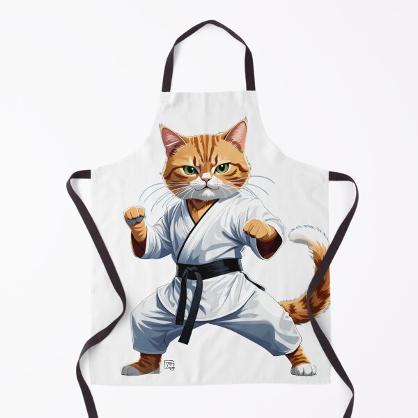 Item preview, Karate Kitty designed and sold by Raging Woody Designs.