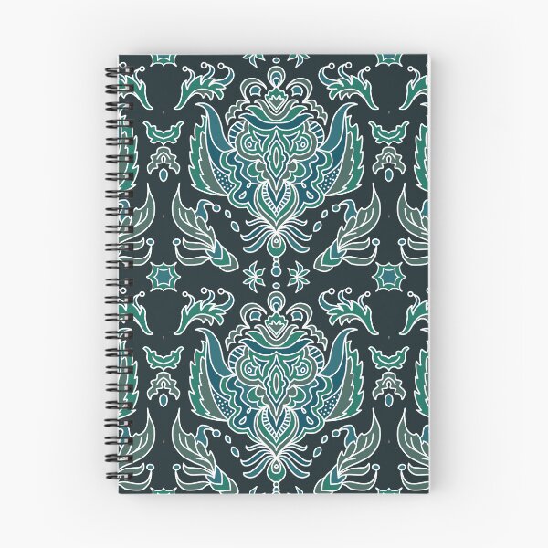 Item preview, Floral jacquard pattern designed and sold by Karin Schön.