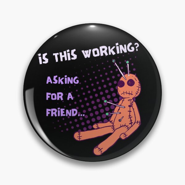 Item preview, Is this working? -voodoo doll designed and sold by MonochromeEcho.