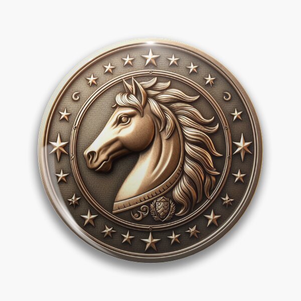 Item preview,  HORSE SHIELD - WHITE designed and sold by Marlon Oseguera.