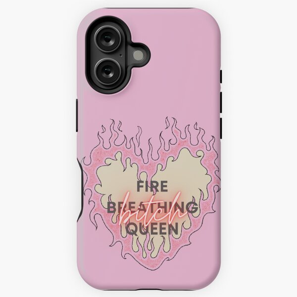 fire breathing bitch queen iPhone Tough Case