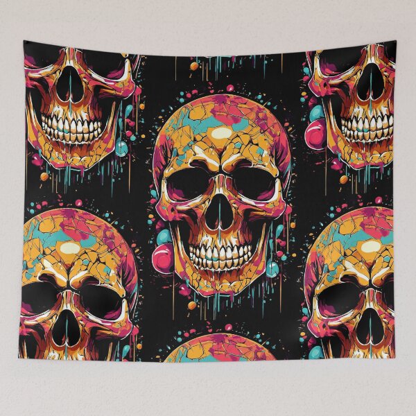 Item preview, Paint Skull designed and sold by UZRWRLD .