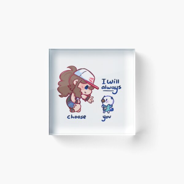 Item preview, I will always choose you | Unova water starter female Hilda designed and sold by Mystic-Warriors.